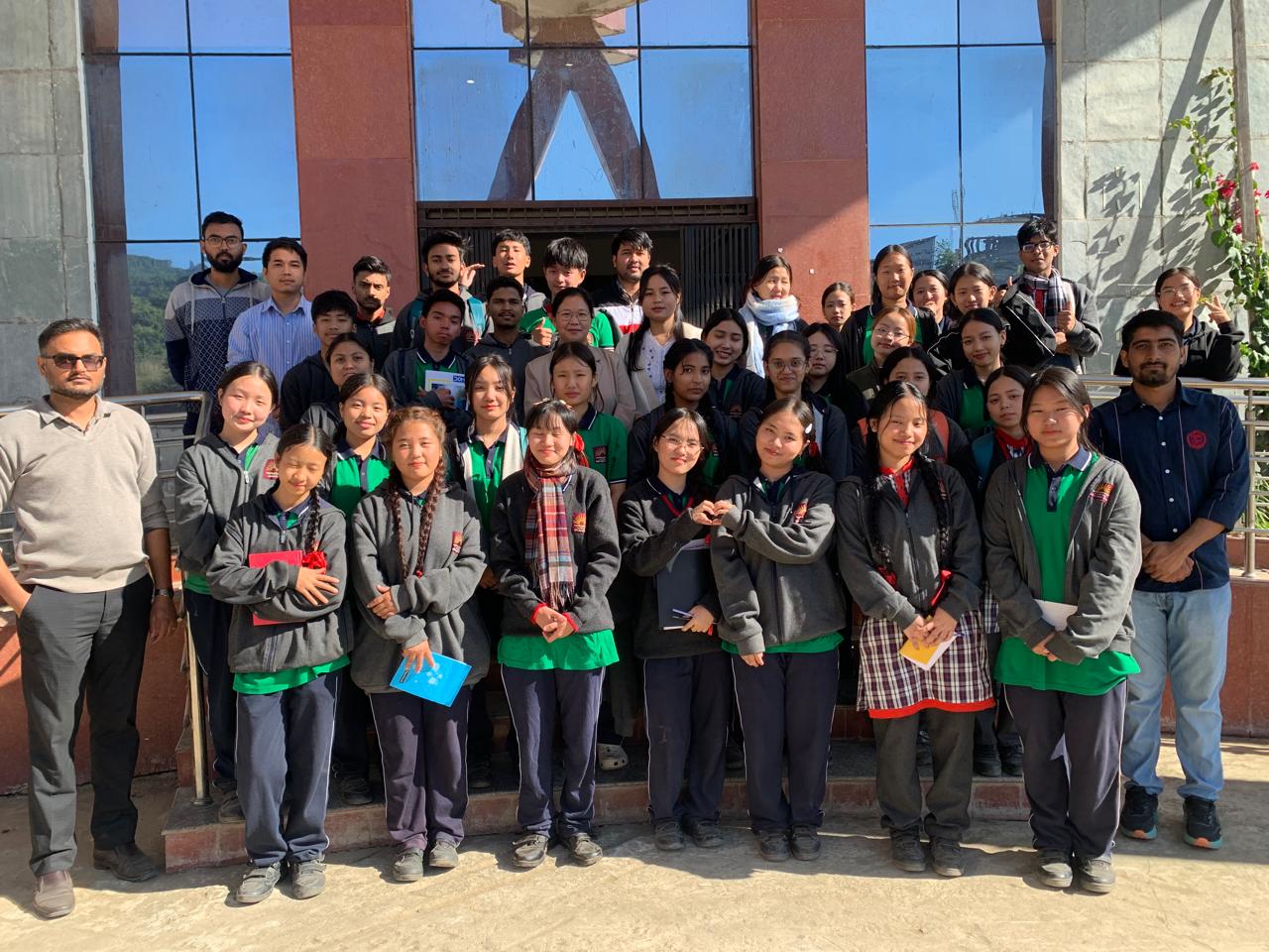 Visit of Department by KV Students