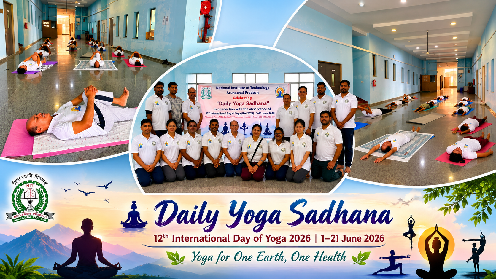 Daily Yoga Sadhana Program  1st to 21st June  2026