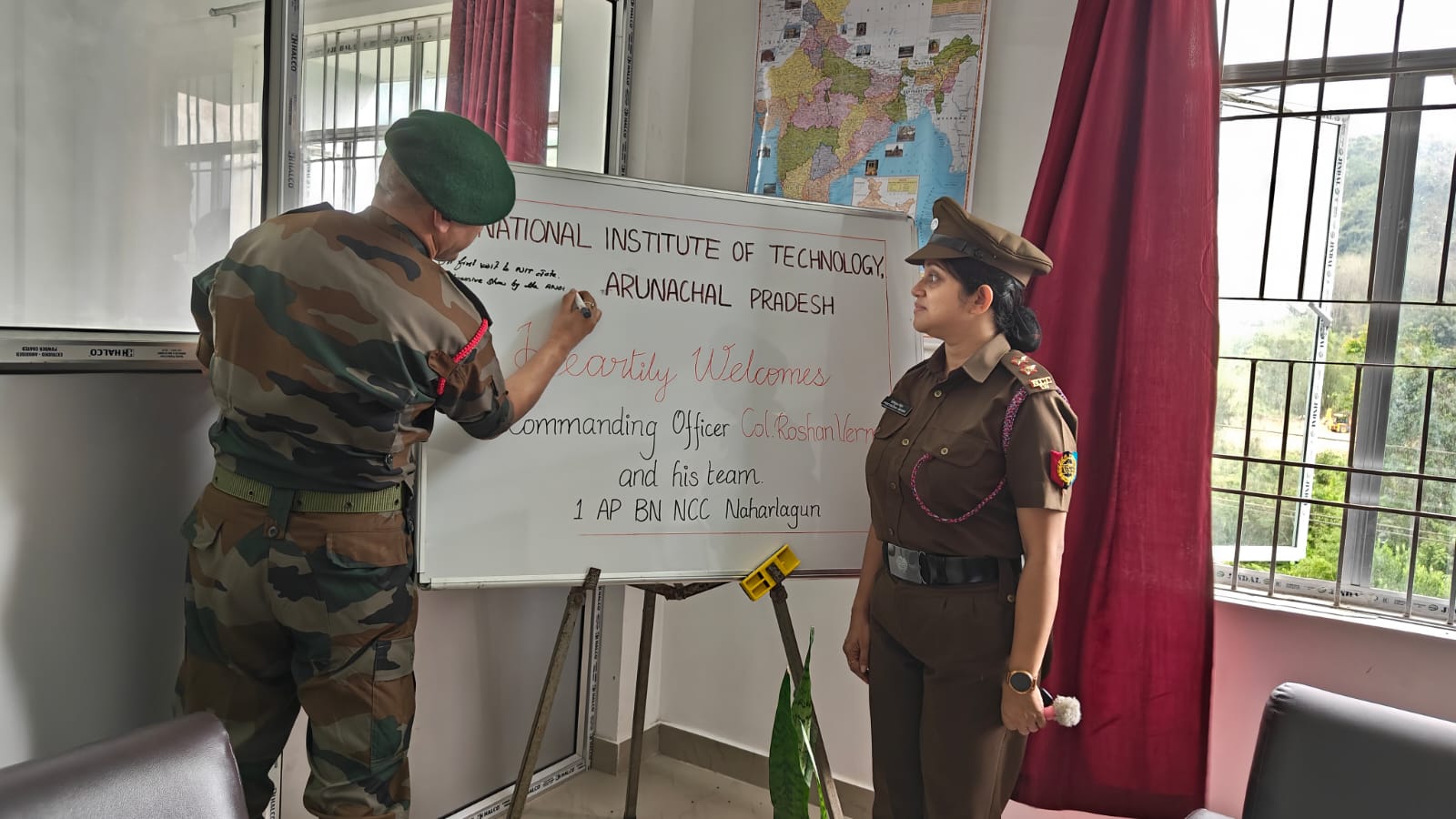 Inauguration Of NCC Office At NIT, Jote/