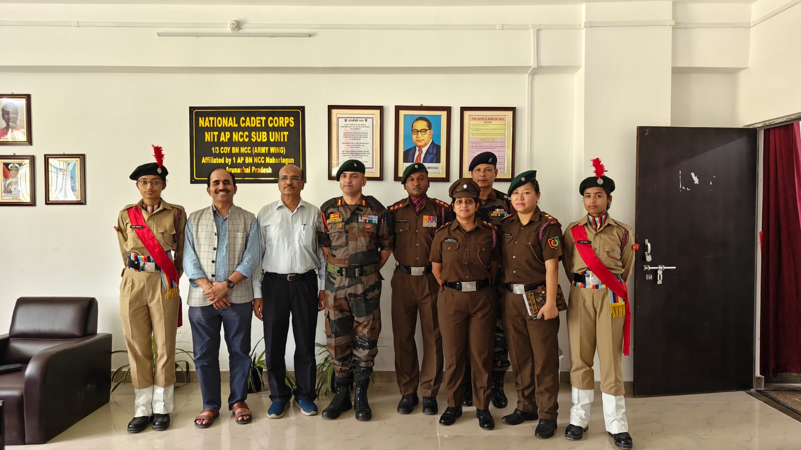 Inauguration Of NCC Office At NIT, Jote/
