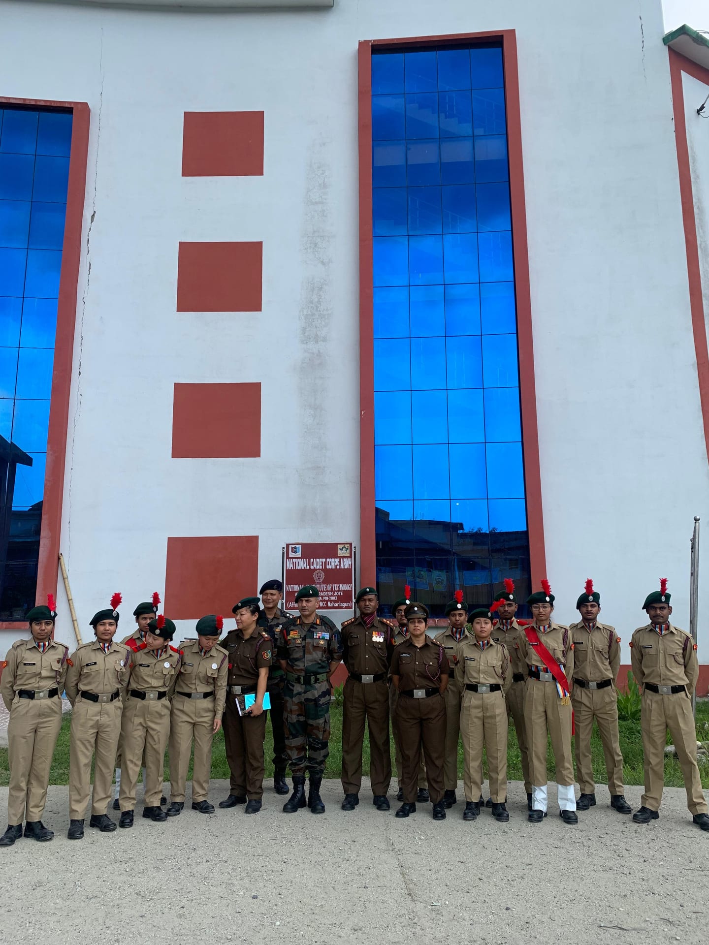 Inauguration Of NCC Office At NIT, Jote/