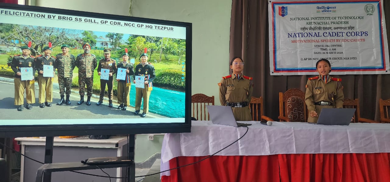 Motivational Speech By RDC Cadets
