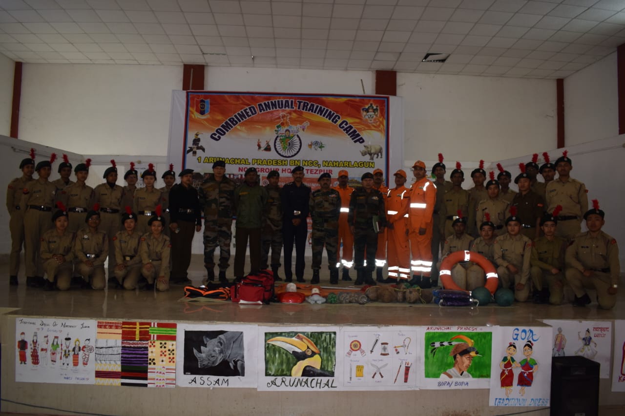 NCC Combined Annual Training Camp-137 During 04 Feb To 11 Feb At PTC Banderdewa