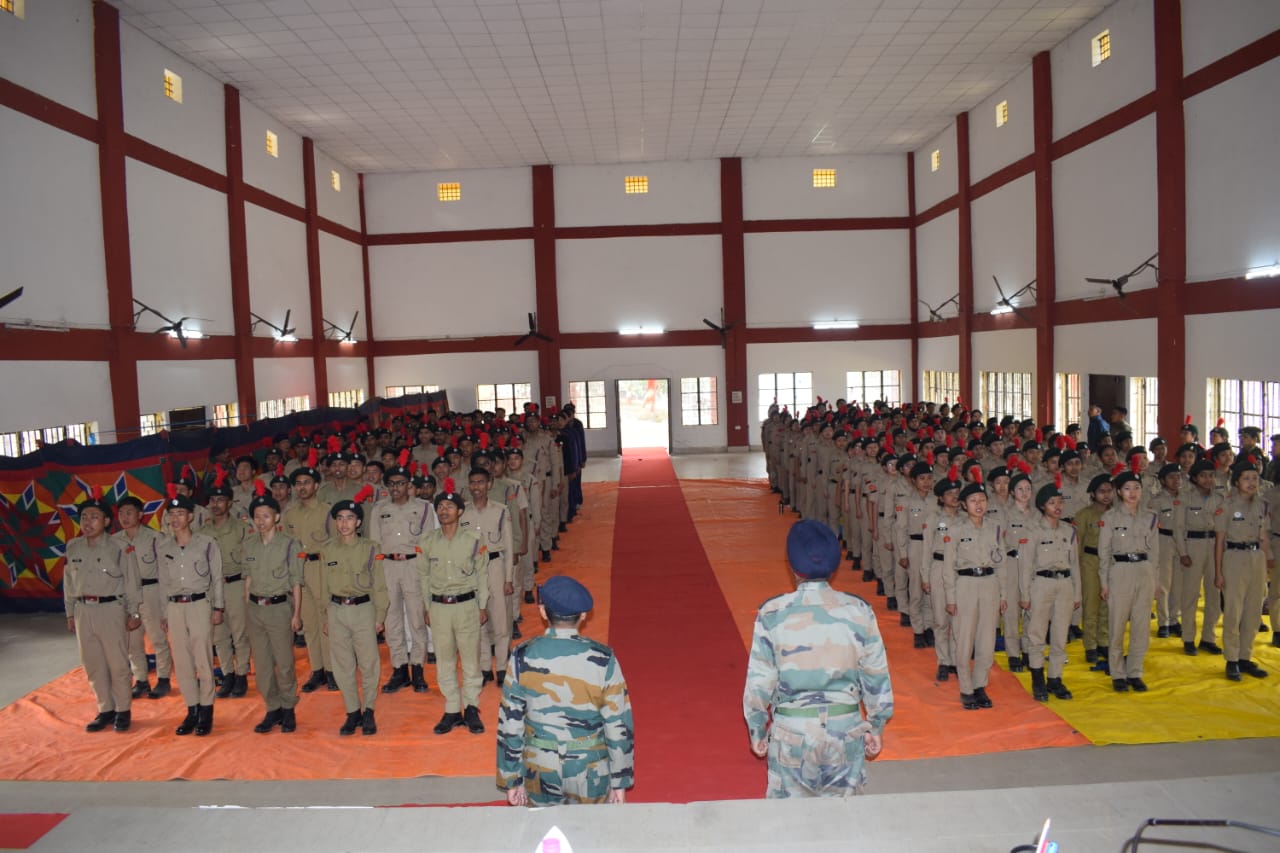 NCC Combined Annual Training Camp-137 During 04 Feb To 11 Feb At PTC Banderdewa