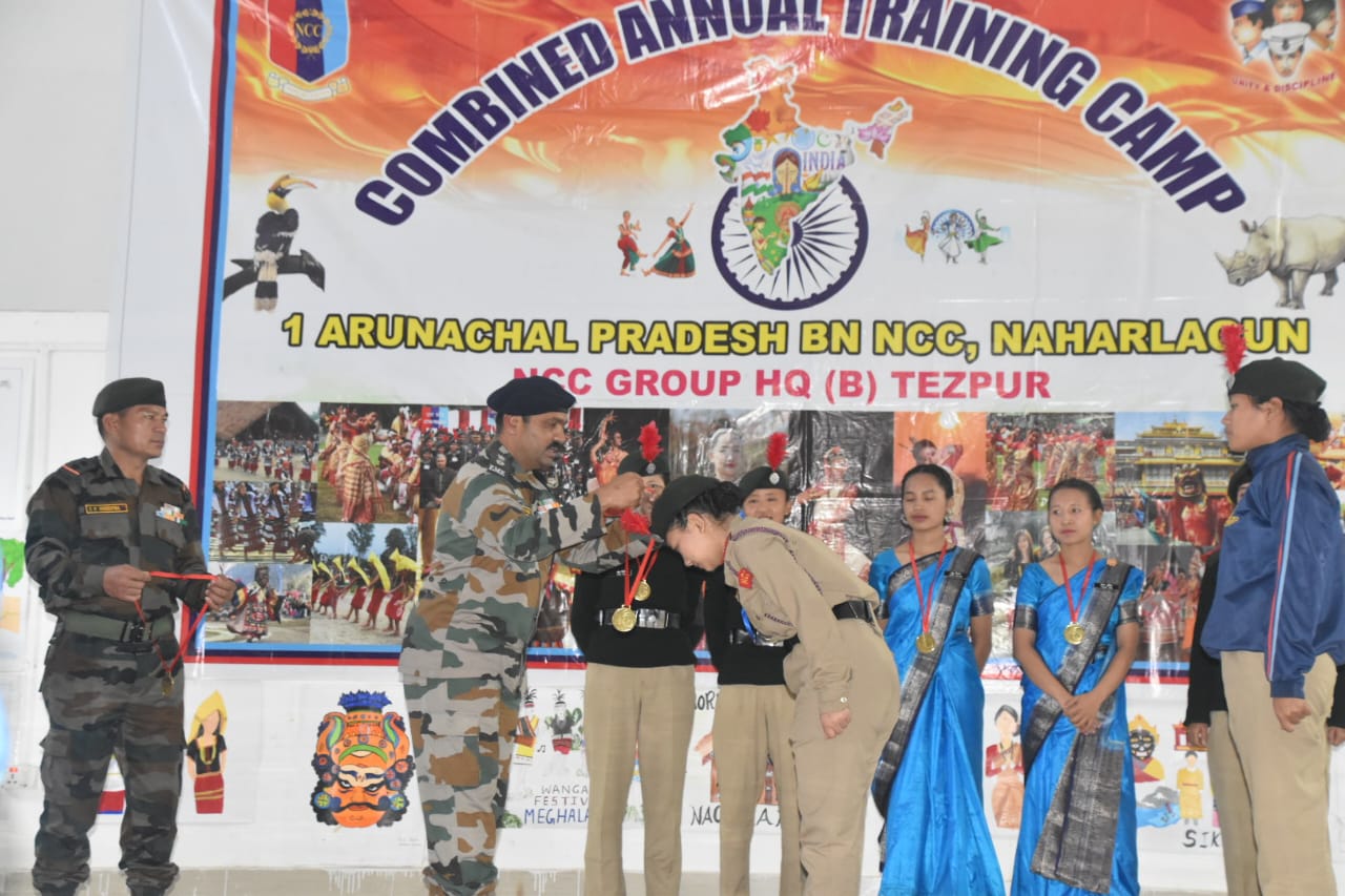 NCC Combined Annual Training Camp-137 During 04 Feb To 11 Feb At PTC Banderdewa