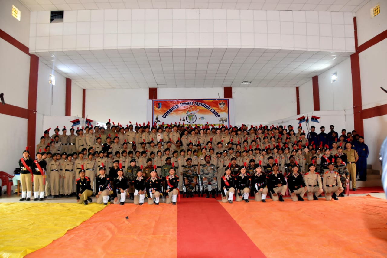 NCC Combined Annual Training Camp-137 During 04 Feb To 11 Feb At PTC Banderdewa