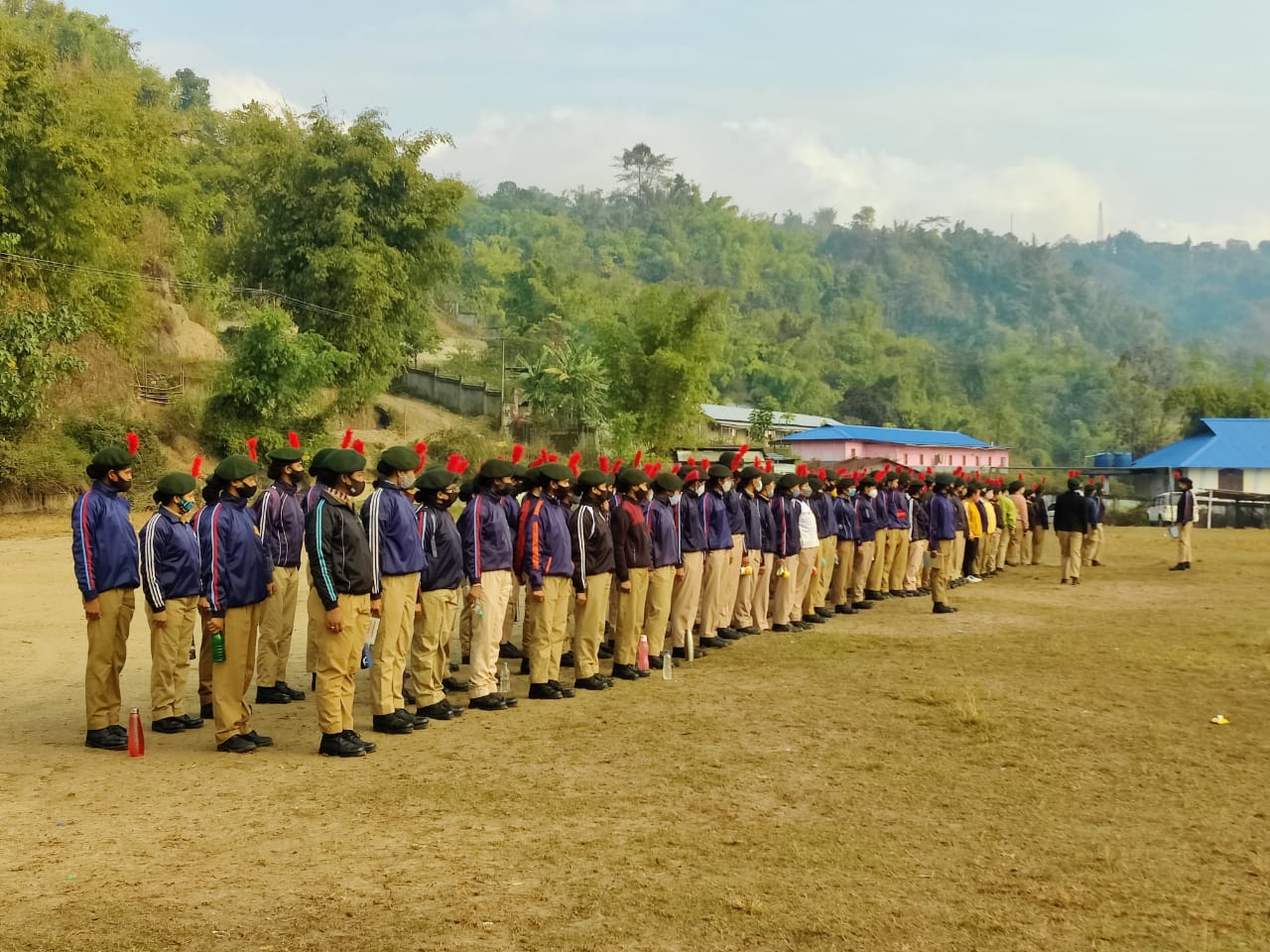 NCC Camp RGGP Itanagar