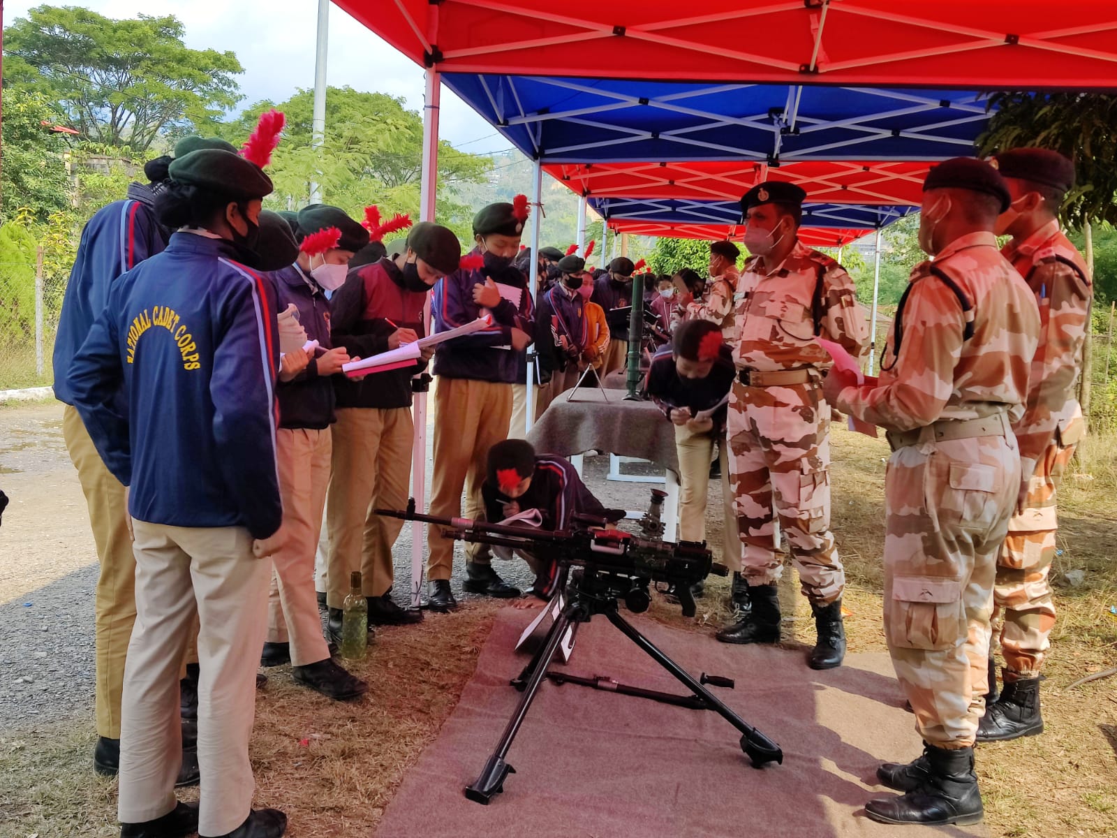 NCC Camp RGGP Itanagar