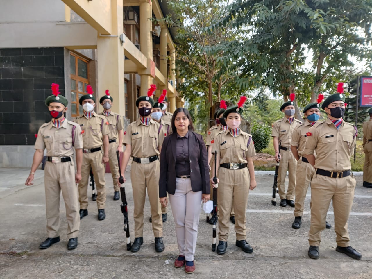 NCC Camp RGGP Itanagar