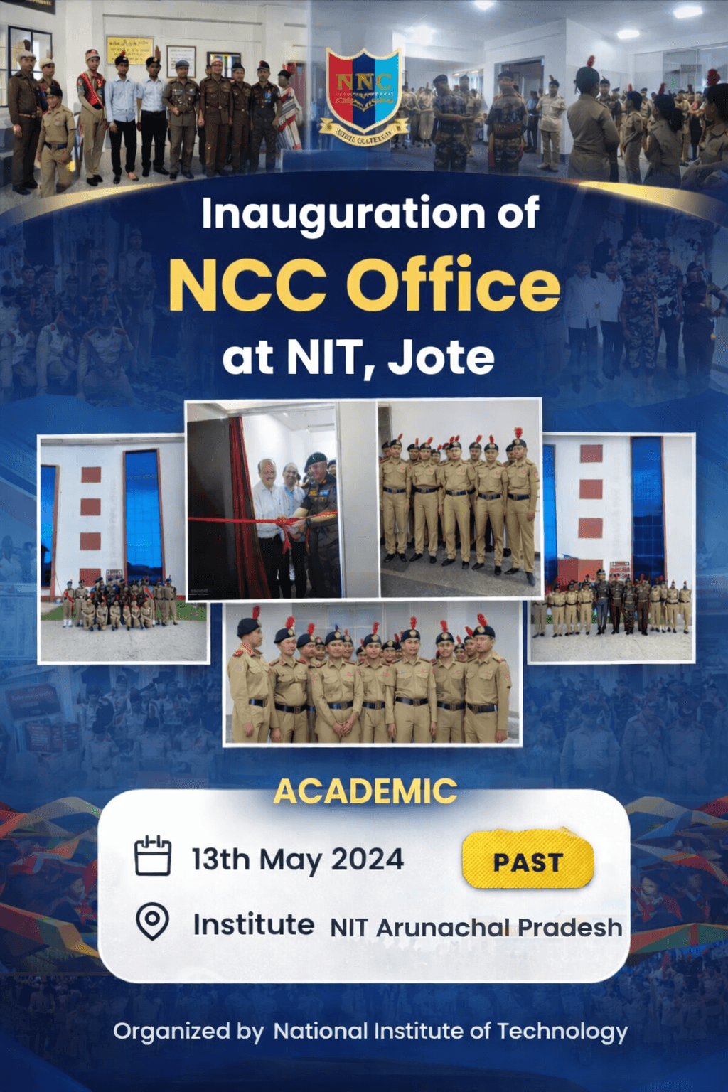 Inauguration of NCC Office at NIT, Jote ACADEMIC
